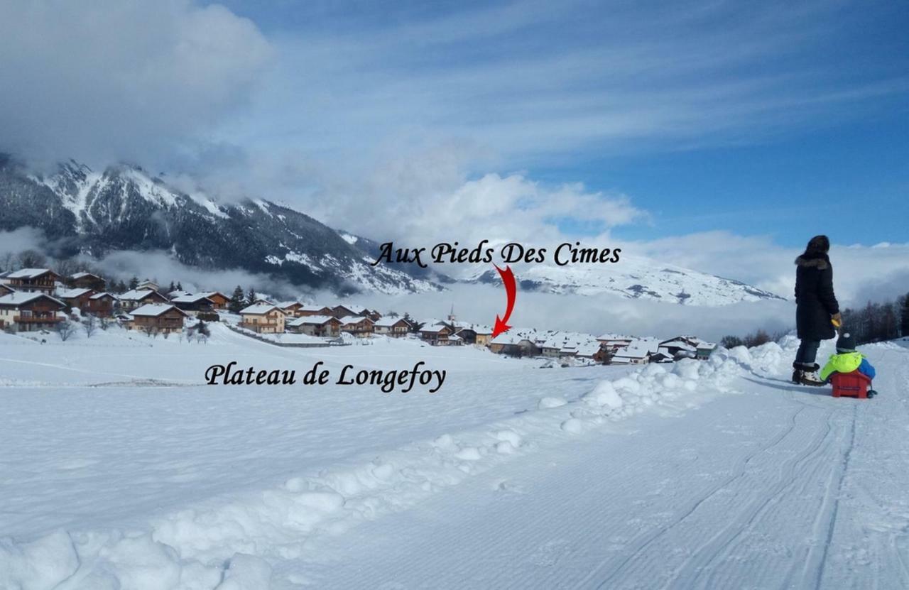 Apartamento Aux pieds des cimes La Plagne Exterior foto